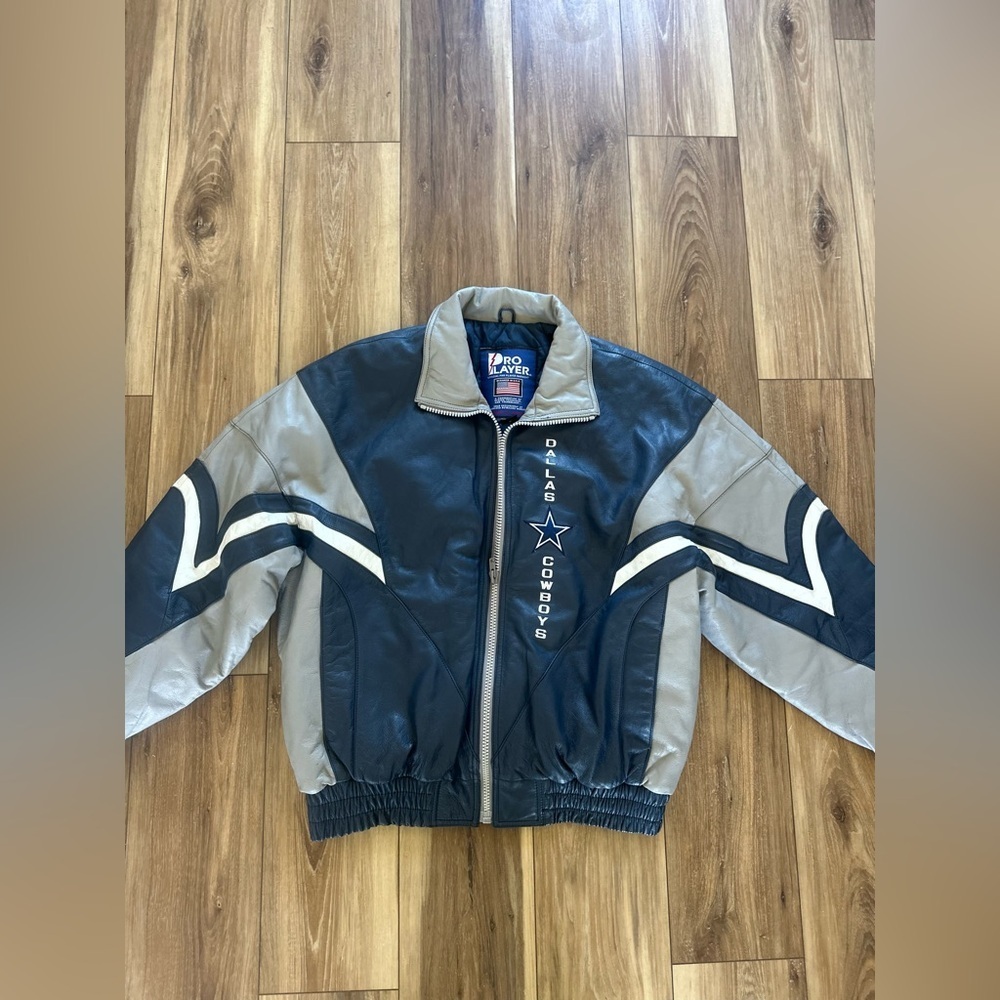 Pro Player mens vintage Dallas Cowboys Bomber Jacket size large